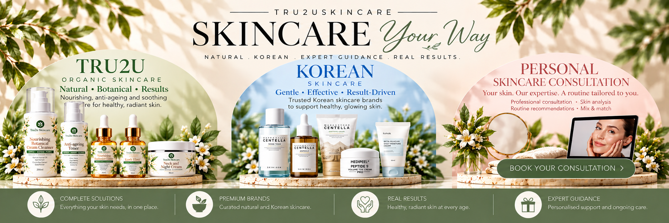 Botanical skincare your way