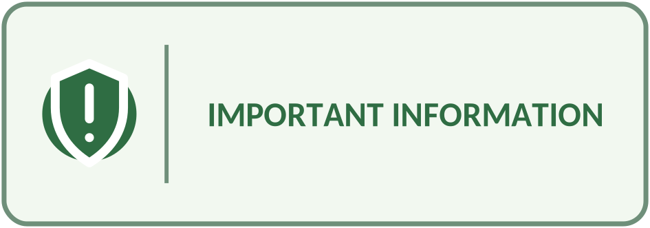 Important Information